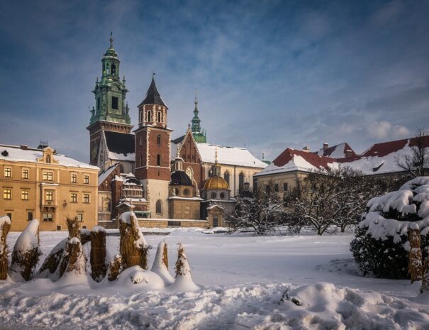 Зима у Кракові
