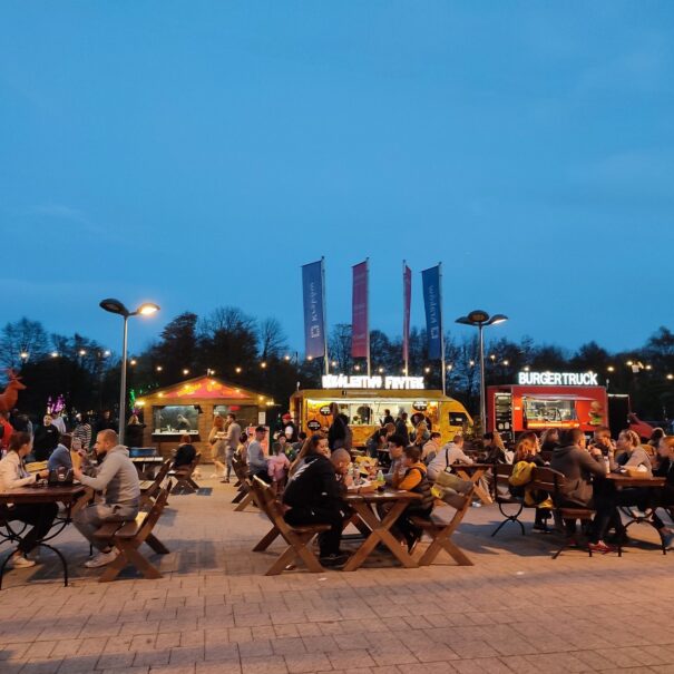 Food-Truck-Bereich Arena Garden