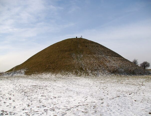 krakus mound winter