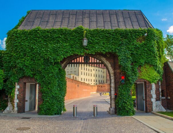 Wejście na Wawel
