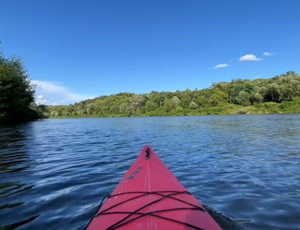 Kayak a Cracovia